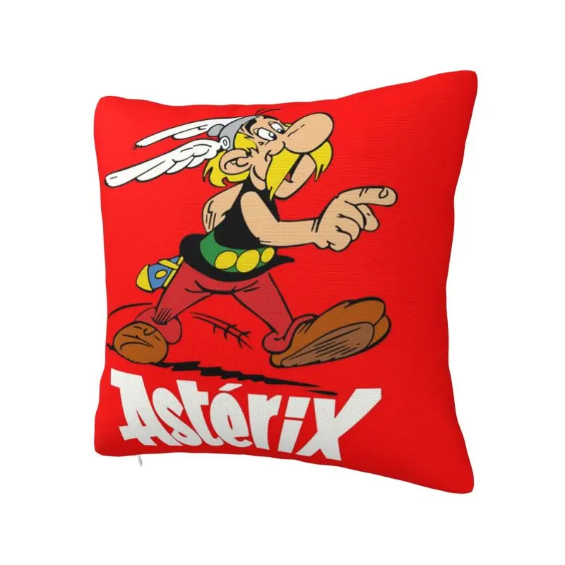 Funny Asterix Luxury Throw Pillow Covers Home Decor Manga Obelix Cushion