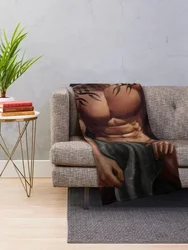 Rhysand from A Court Of Thorns And RosesII Throw Blanket Nap Single Luxury St Luxury Designer Blankets