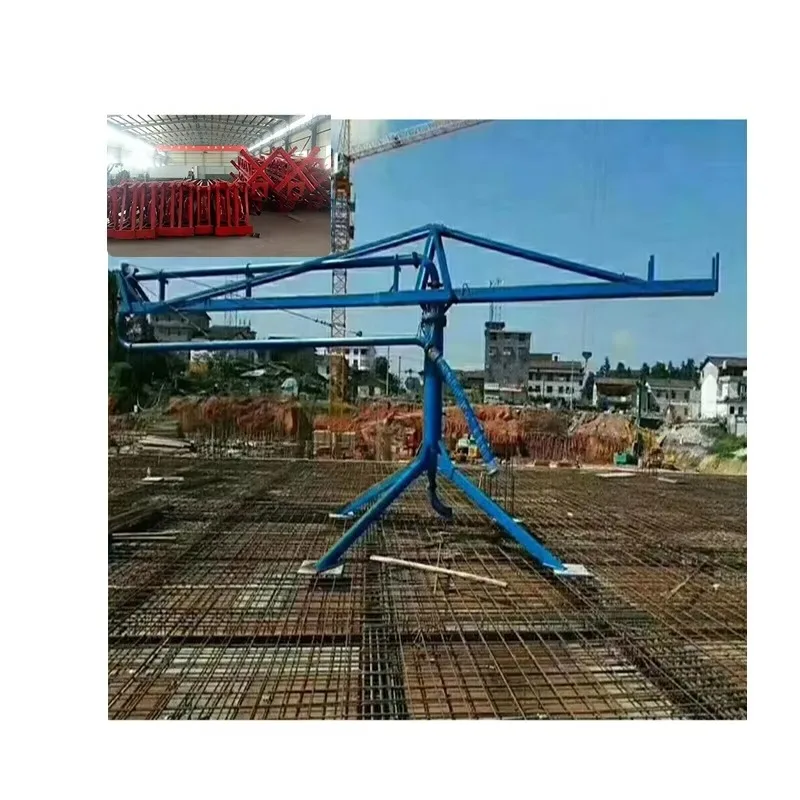 Manufacturers Supply Construction Machinery Self-climbing 32m 33m Concrete Placing Boom Concrete Distributor for Sale
