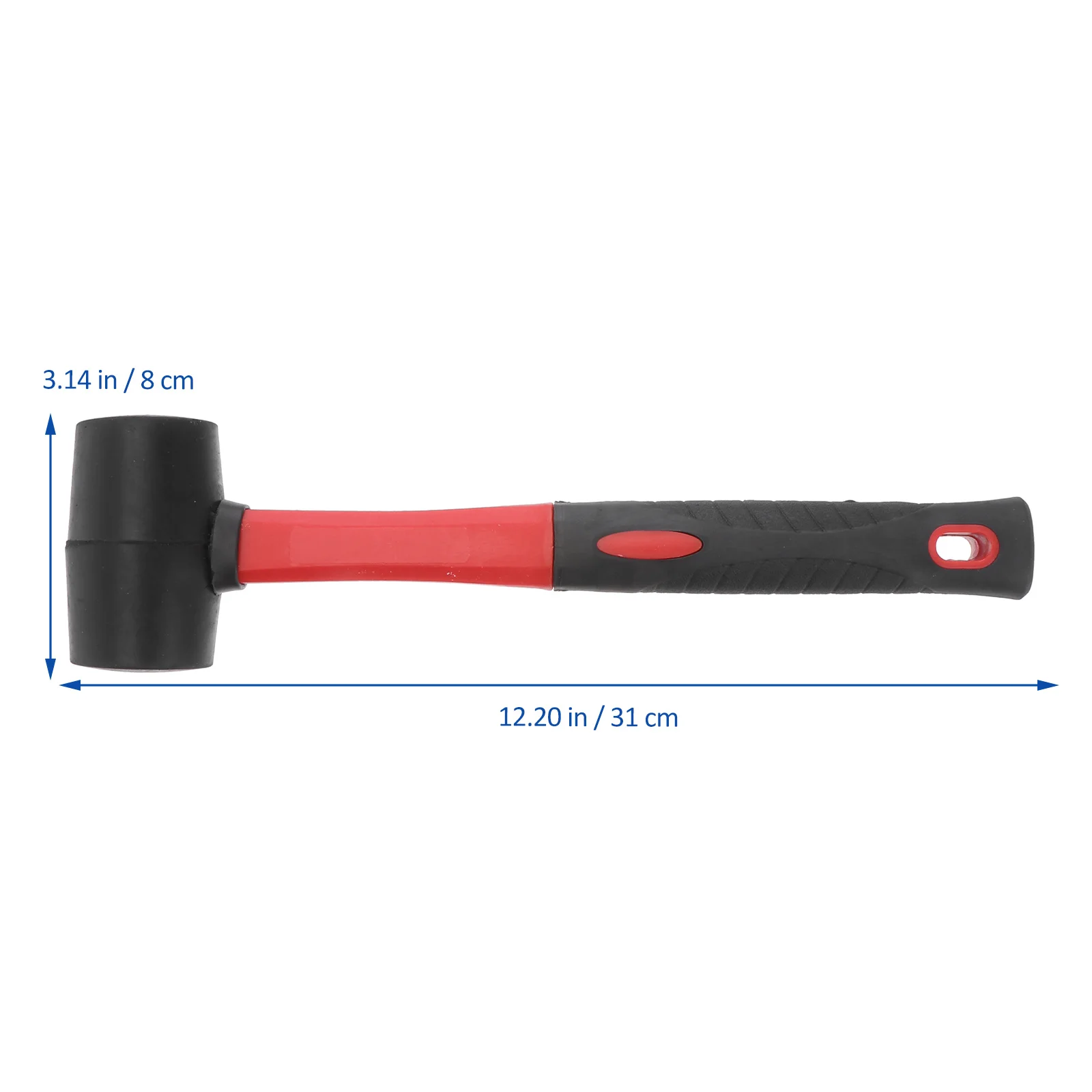 

8Oz Non-Slip Rubber Mallet Hammer Flooring Installation Hammer Rubber Mallet for Home Decoration Repair Tool Repair Tool