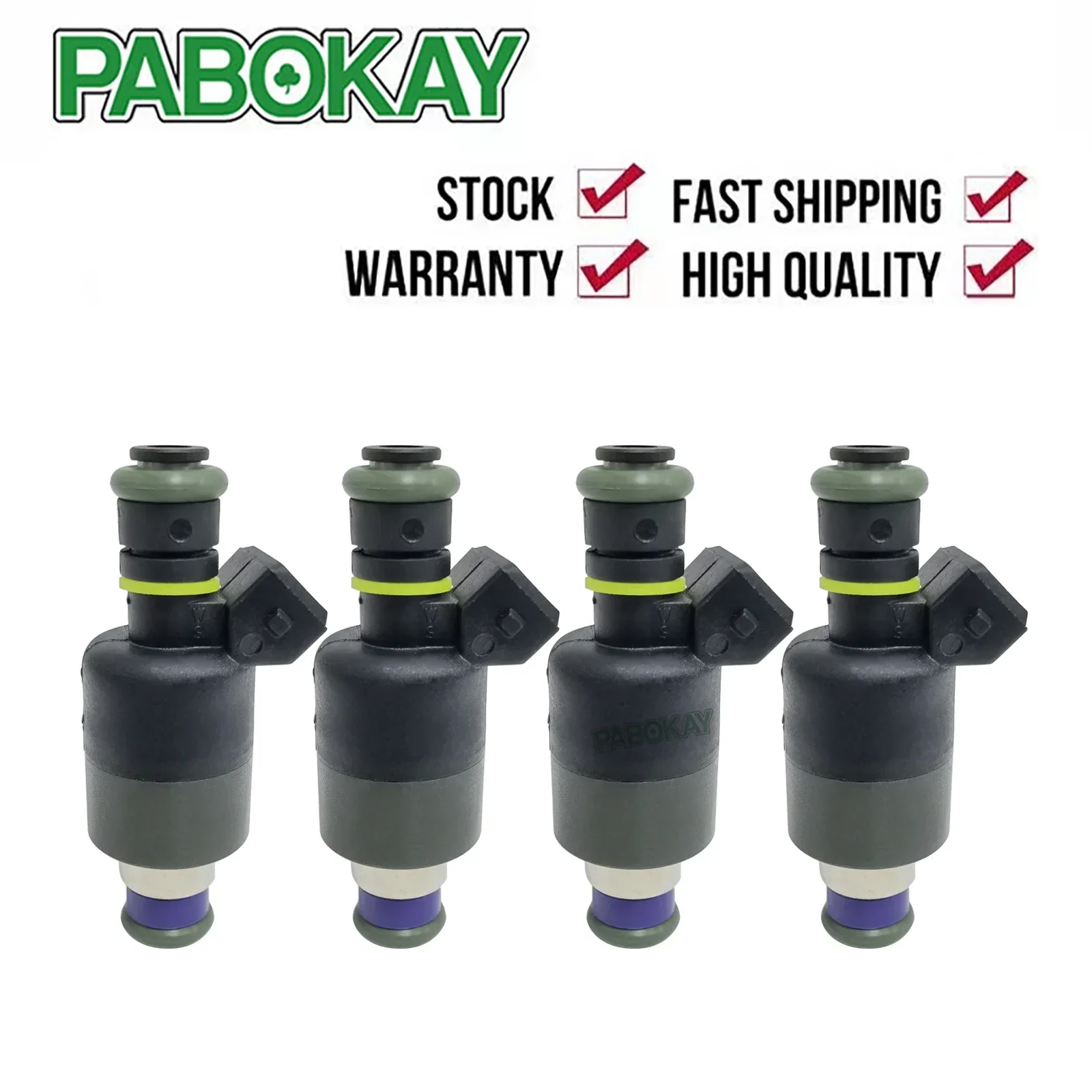 

4 pieces x For Chevrolet Opel Corsa Daewoo Cielo 1996-2005 Fuel Injector 17124782 17123924 ICD00110 25165453