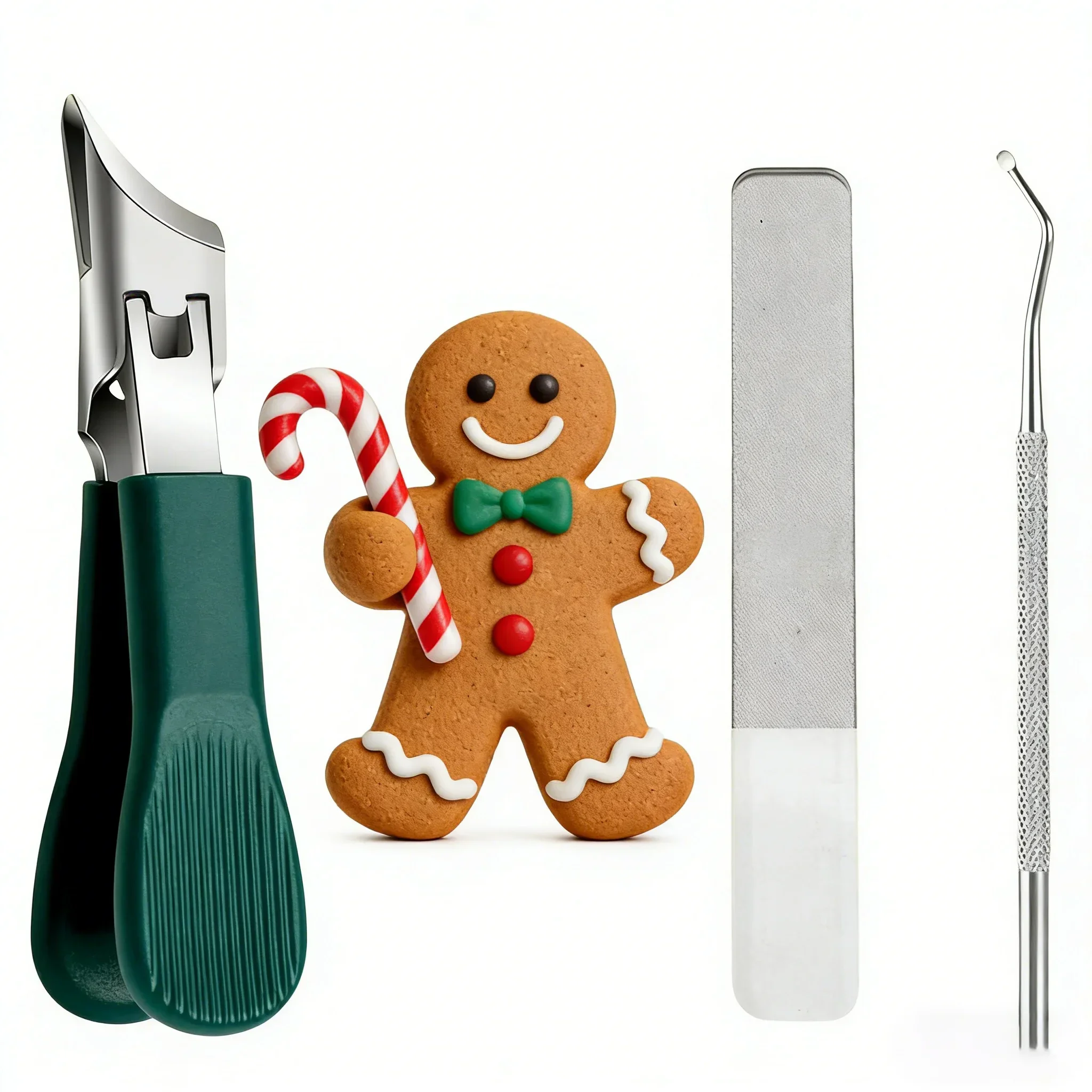 Dikke en ingegroeide nagelredder! 3-delige Eagle Beak Clipper Kit: Moeiteloos zagen + zacht tillen + soepele vijlen