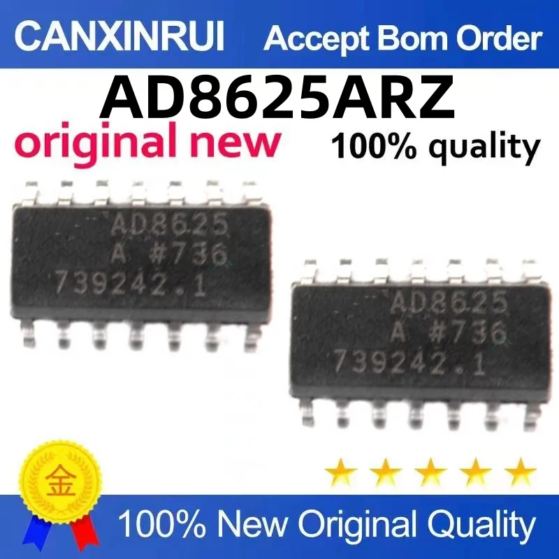 AD8625ARZ Silk Screen AD8625A Precision Amplifier SOP-14 Package Quality Assurance Welcome to consult