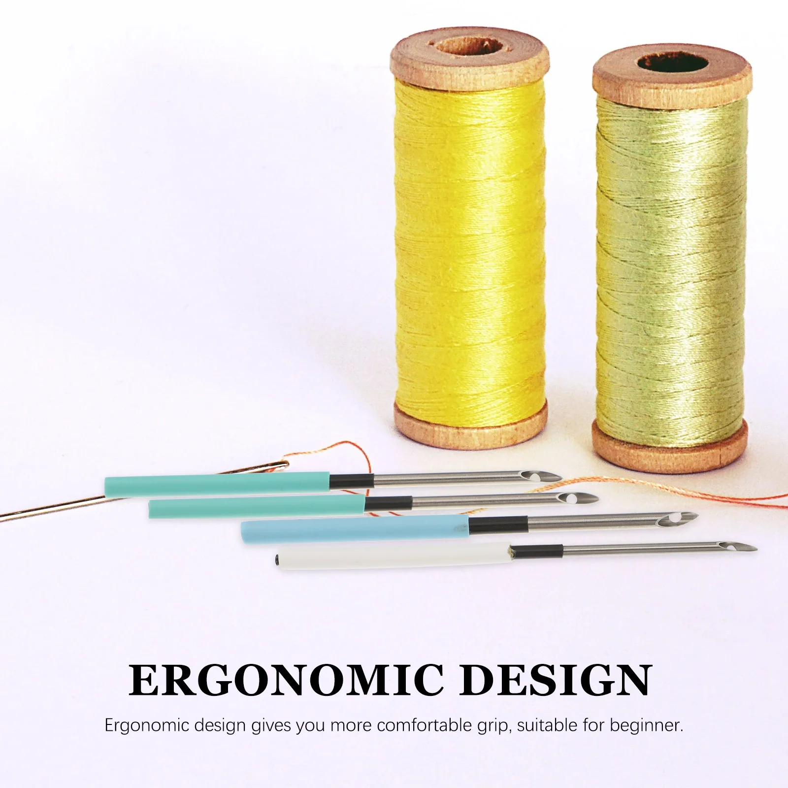 

6pcs Punch Embroidery Needles Alloy DIY Felting Tools Craft Supplies Cross Stitch Needle Set Sewing Art Accessories Beginner