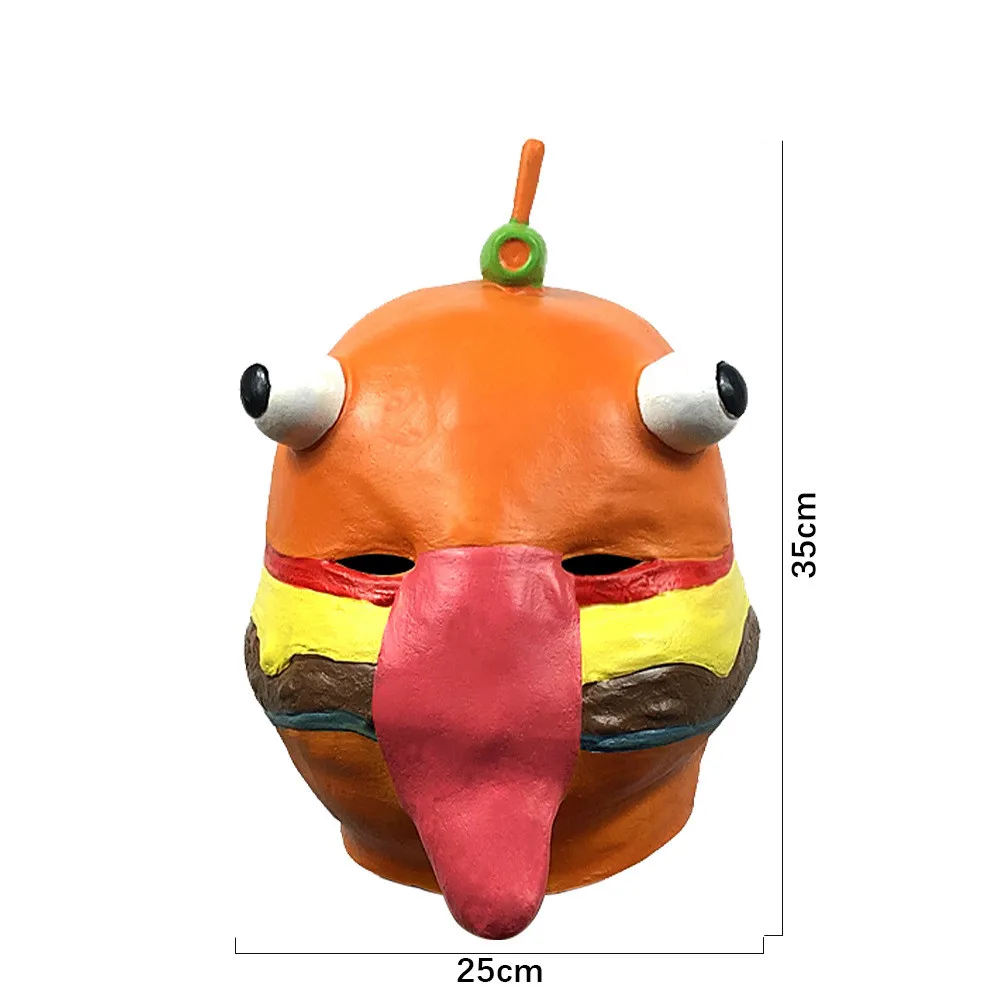 Latex-Kohlkopfmaske, Halloween-Kostüm für Maskenball-Partys, Gesichtsmasken-Requisiten – Detail 4