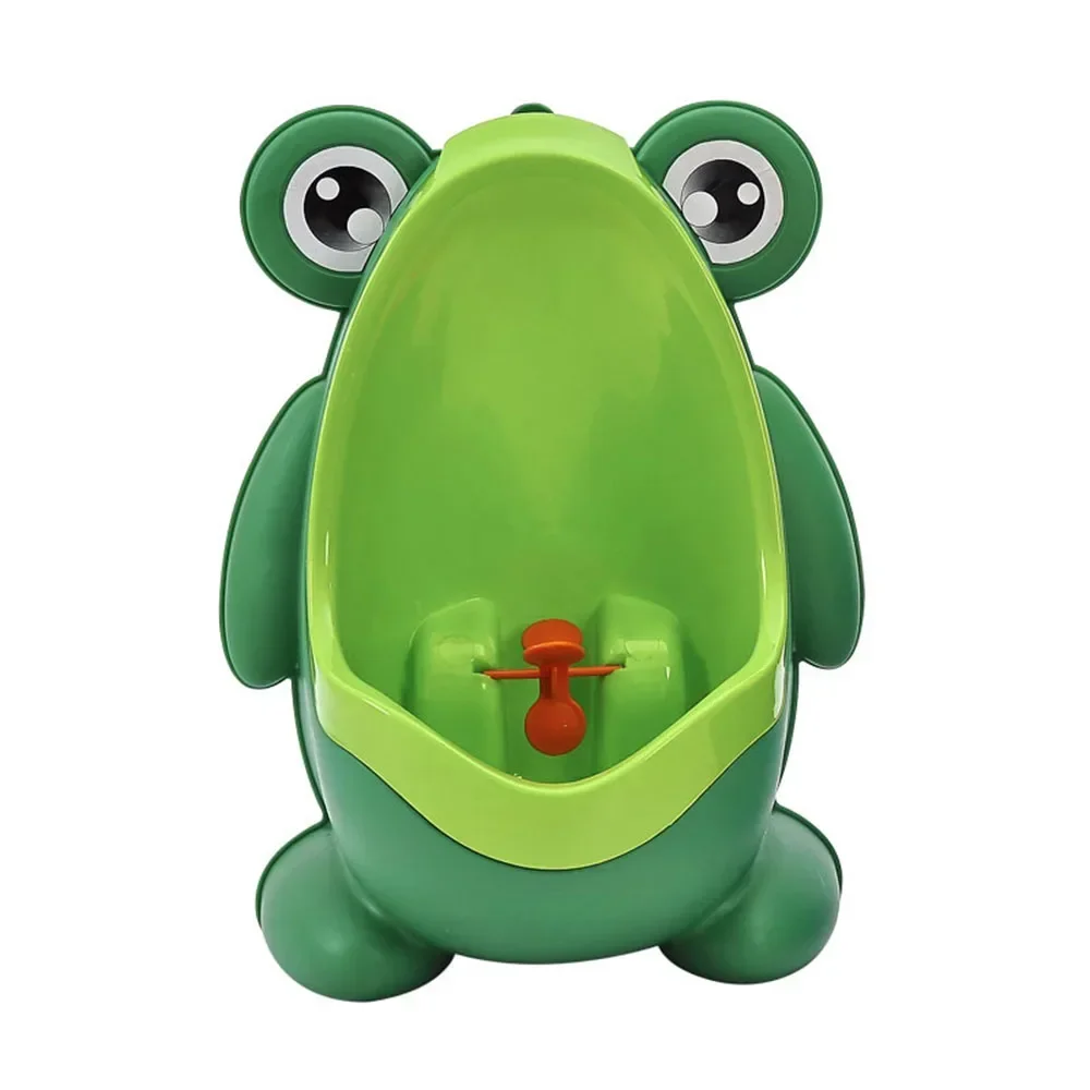 Children Baby Boy Wall-Mounted Hook Frog Potty Toilet Training Frog Stand Vertical Urinal Penico Pee Infant Toddler Bathroom