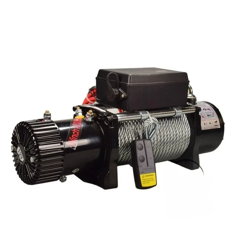 12/24V 2000/3000/4000/4500/6000/9500/12000lb Winch Car Tuning Electric Winch Handle/wireless Wire Rope ATV Winches for BeachBugg