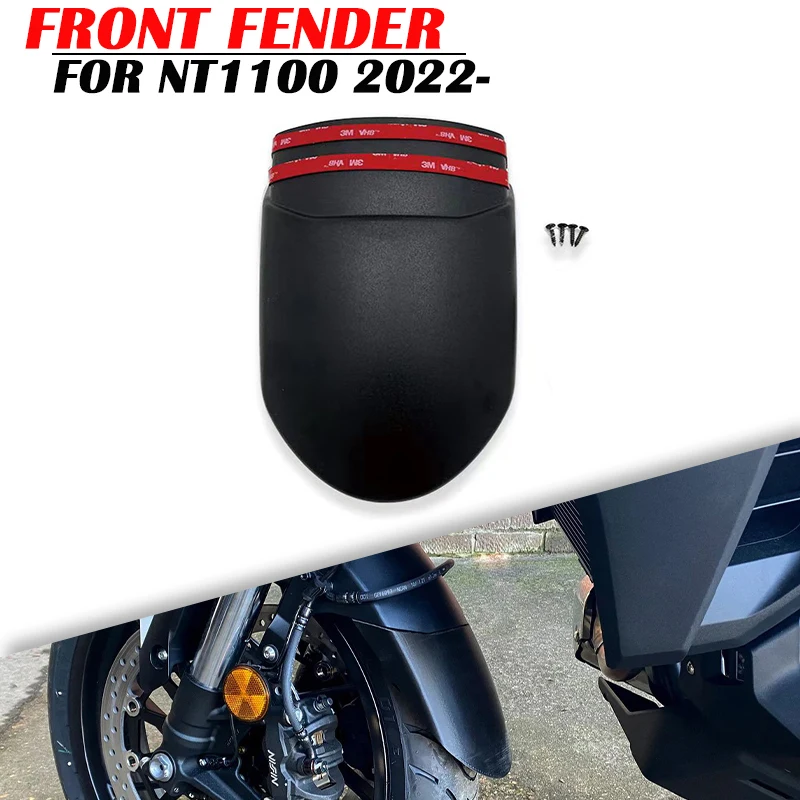 Motorcycle Accessories For HONDA NT1100 2022 Front Fender Extender Hugger Mudguard NT 1100 Fender