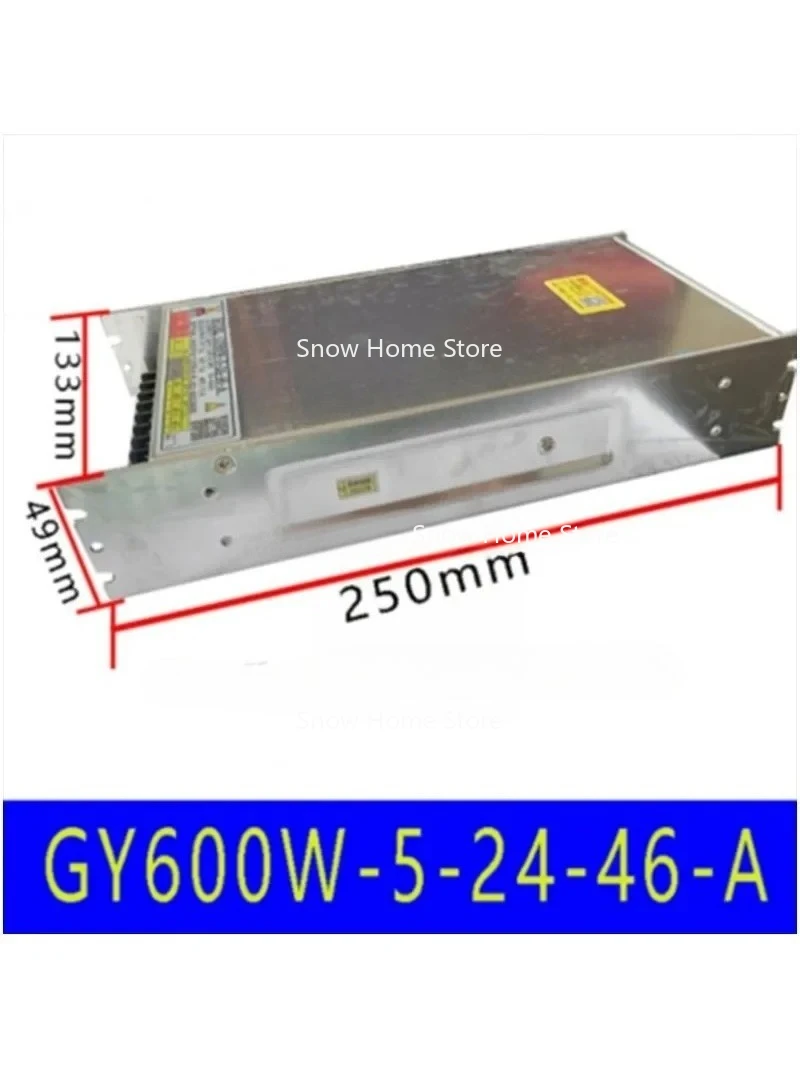 

Блок питания для фрезерного станка с ЧПУ GY600W-5-24-46, тройной выход: DC5V 3A, 24V 3A, 46V 11A для лазерной резки и гравировки