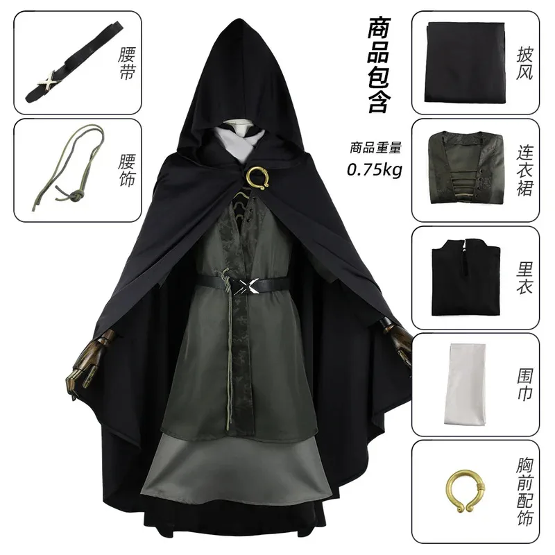 Juego Melina Cosplay juego disfraz de fantasía mujeres adultas disfraz de bruja vestido trajes con capa juguetes calientes disfraces de fiesta de Carnaval