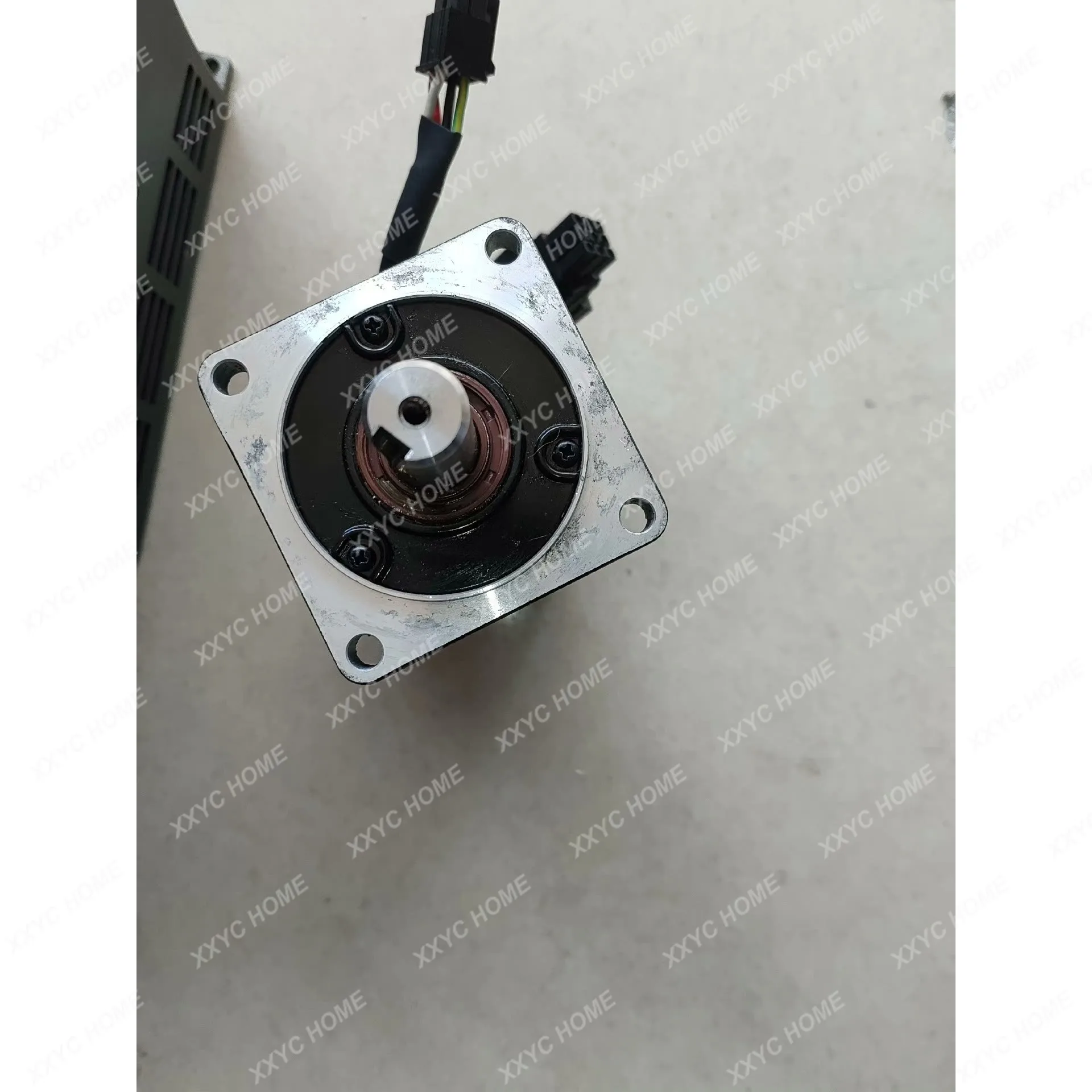 Set 400W, driver ASD-B2-0421-B, suku cadang motor bekas buruk