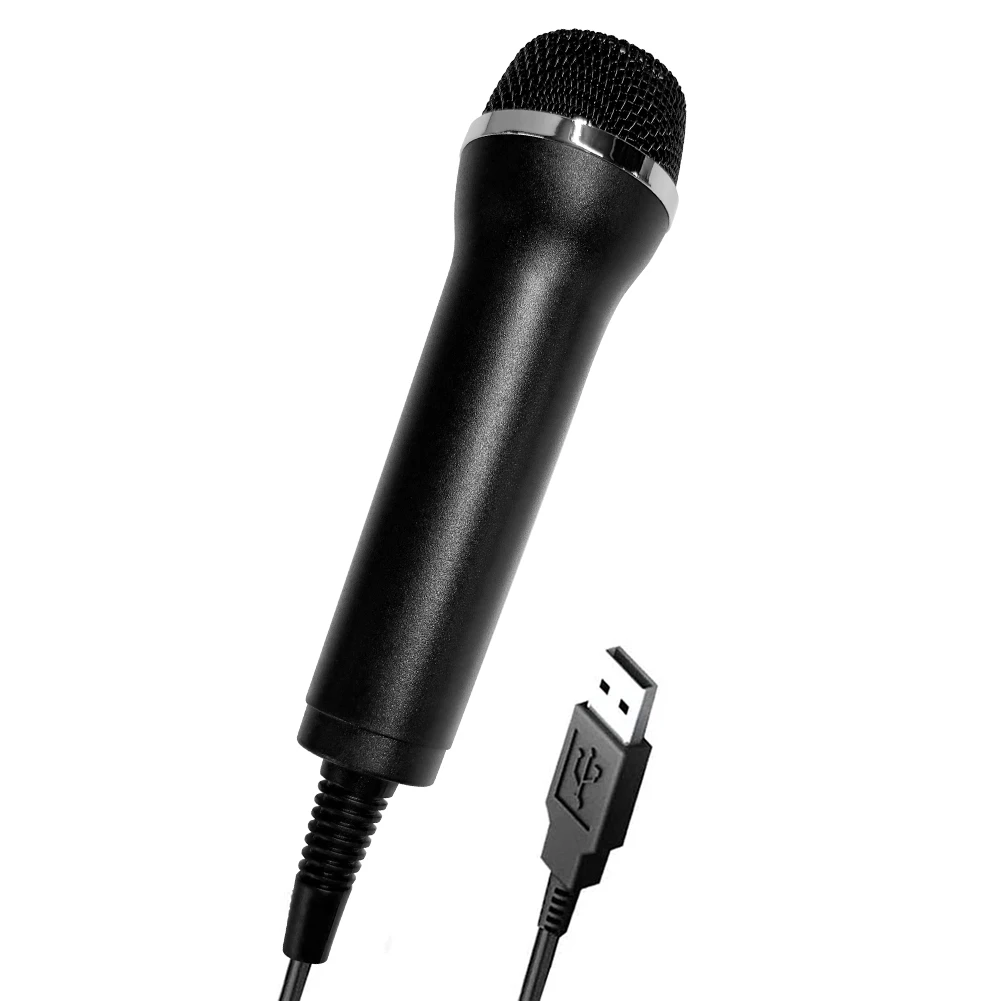 

USB Wired Microphone Karaoke Mic for Switch Wii Xbox PC Computer Condenser Recording Microfone Ultra-wide