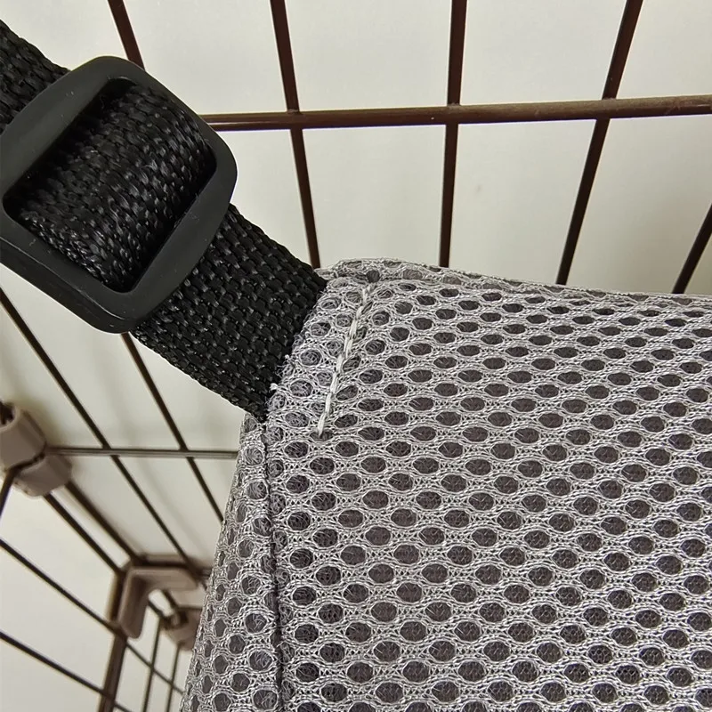 Sandwich mesh cat cage hammock cat bed summer breathable machine wash pet supplies small pet bed view 5