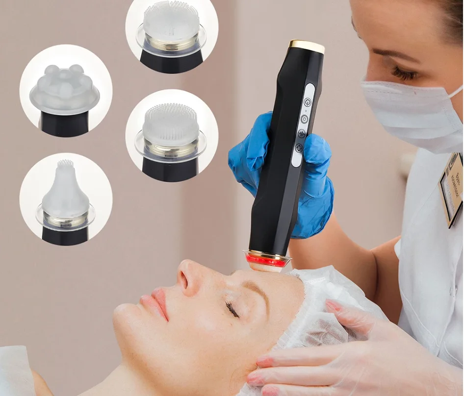 Portable Oxygen Bubble Facial Machine CO2 Bubble Pen Aqua Skin Face Cleansing SPA Beauty Device CO2 Pods Massager
