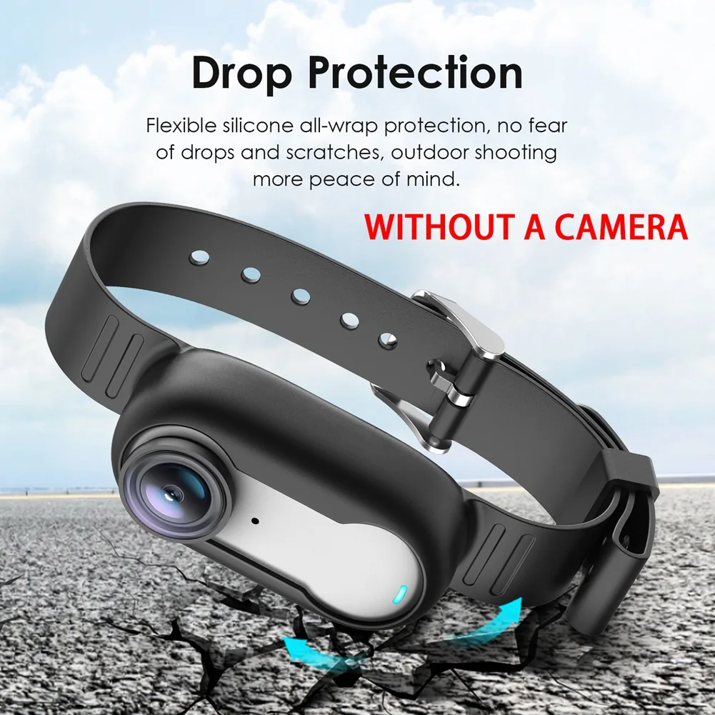 【SURPRISE】Bicycle Strap Wristband For GO 3/GO 3S Camera Silicone Case Extension Mount