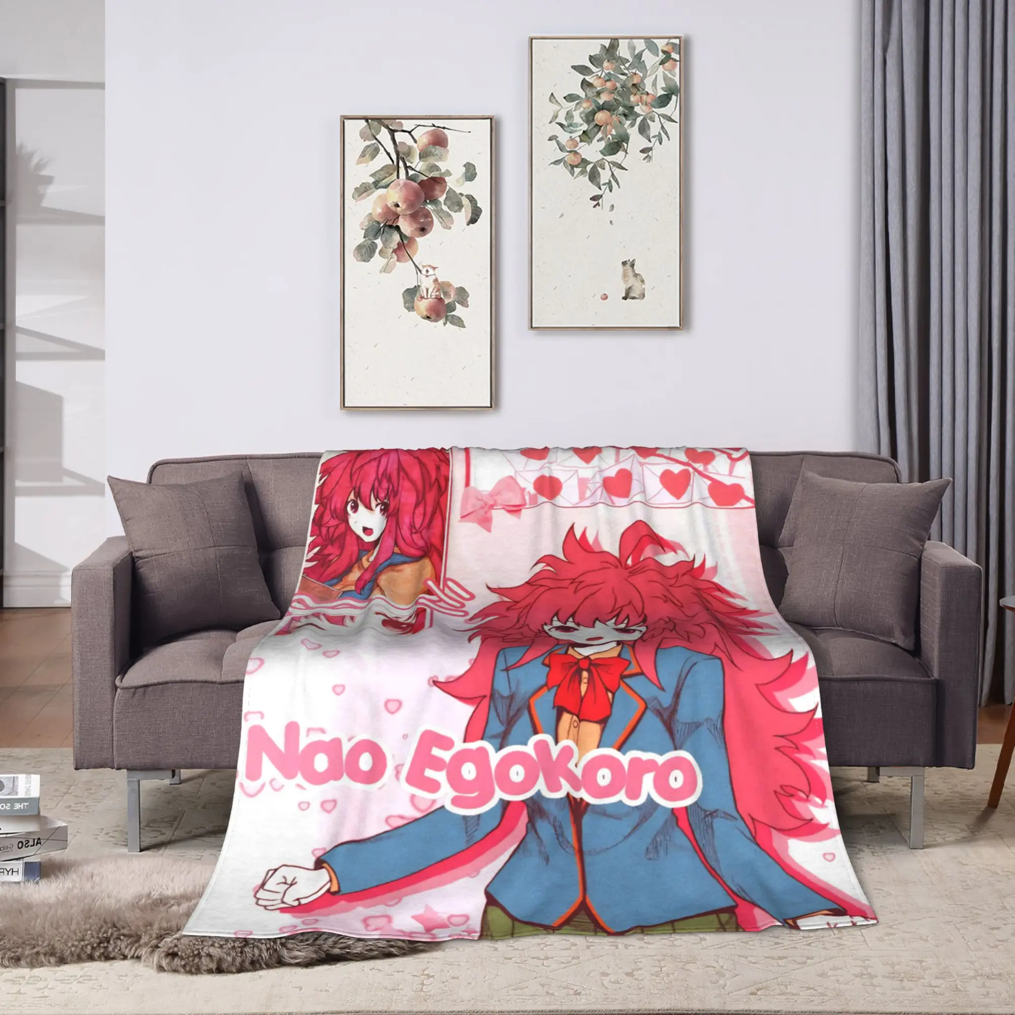 شين سو Idk سارة بطانية ناعمة دورك للموت لعبة نزهة أفخم الفراش يلقي غرفة المعيشة الفانيلا المفرش أريكة غطاء سرير #2