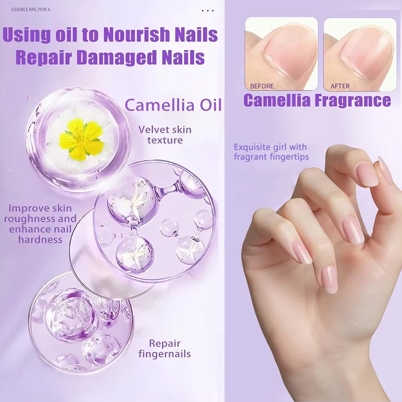 1pc cuticule poussoir ongles stylo à huile Portable en céramique cuticule huile poussoir stylo peau morte dissolvant outils ongles cuticule huile stylo