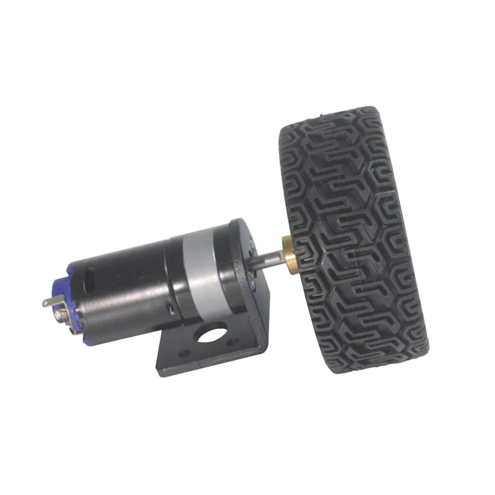 BAAA-370 علبة التروس المعدنية محرك تروس كهربائي DC6V-12V لأجزاء ترقية WPL MG DIY