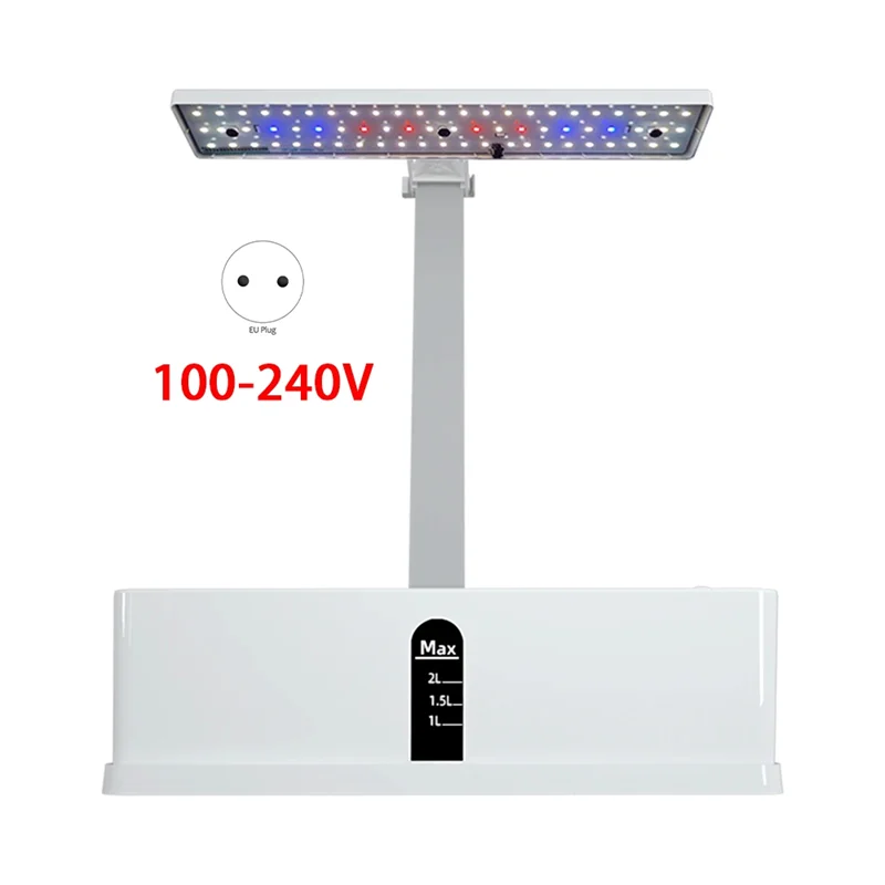 A11I Hydroponics Growing System Automatic Timing Indoor Garden Kit 9 Pods Height Adjustable 15W LED Grow Lights Durable Easy Ins