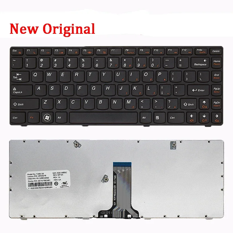 New Laptop rreplacement keyboard compatible for Lenovo G470 V470 B470 b490 g475 b475e v480c B480 m490 M495 b470e