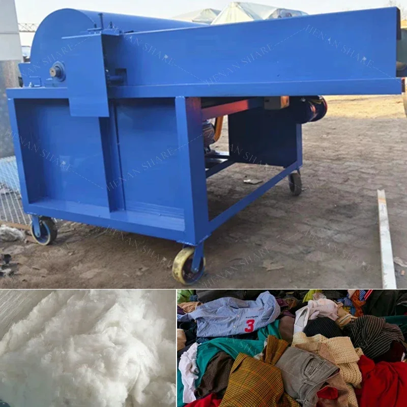 used cotton old clothes recycling machine