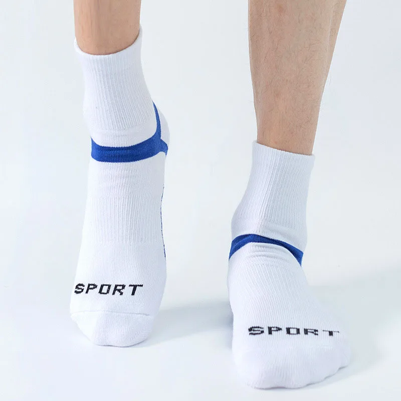 Professional Tennis Badminton Basketball Sport Crew Socks Men/ Women Performance Thick Cushion Moisture Wicking Athletic Sock