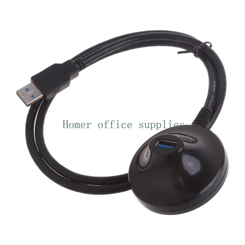 Cable extensión K43B 3.28 pies USB con cable transferencia datos macho a mujer pedestal