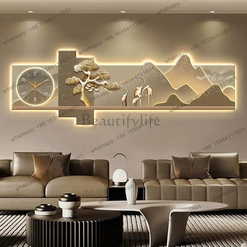Best Sellers Art Mural Living Room Wall Watch Modern Interior Big Size Digital Clock Wall Luxury Creative Orologio Da Parete Hom