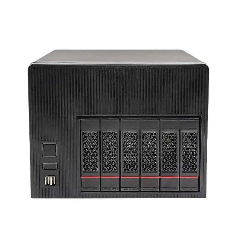 

Backplane For Home Office Storage Tooless 6 HDD 6bays NAS Server Case Desktop PC Computer Chassis With 6gb Sata