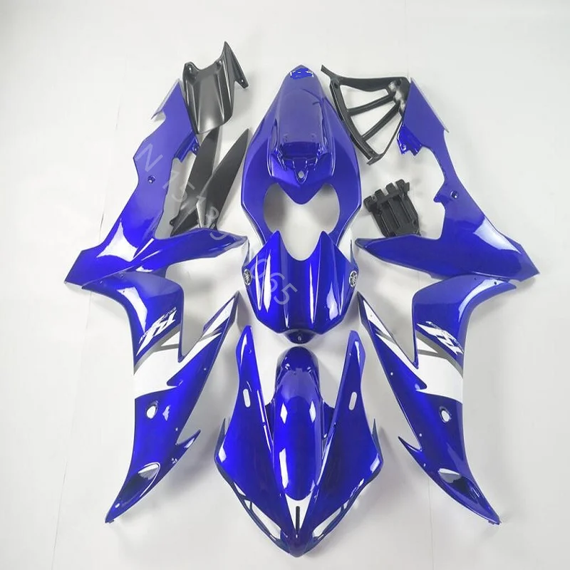 

Custom Fairing fit for YZF R1 2004 2005 2006 Injection molding YZF R1 04 05 06 blue white plastic Fairing