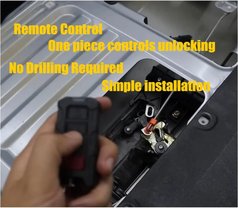 4x4 Accessories Automatic Power Tailgate Security Lock For NAVARA D40 Frontier 2005-2014
