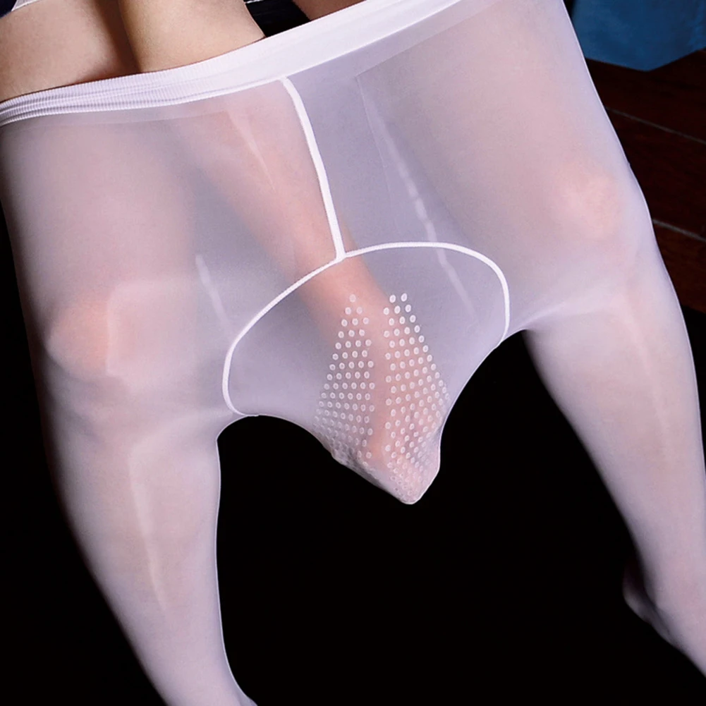 Comfy Fashion Men\'s Underwear Regular See-Through Silky Slight Stretch Spring Summer Transparent Vacation Winter
