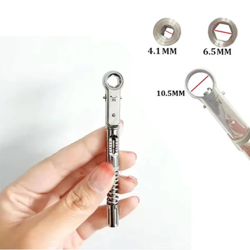 

Динамометрический ключ для зубных имплантатов/Тращотка 10-50 Нсм высшего качества с драйверами