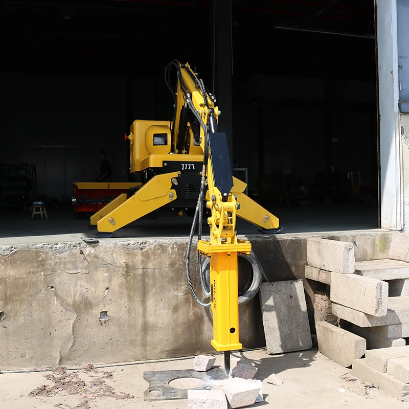 Compact Robotic Breaker Machine Remote Controlled Demolition Equipment for Concrete Structure and Floor Removal