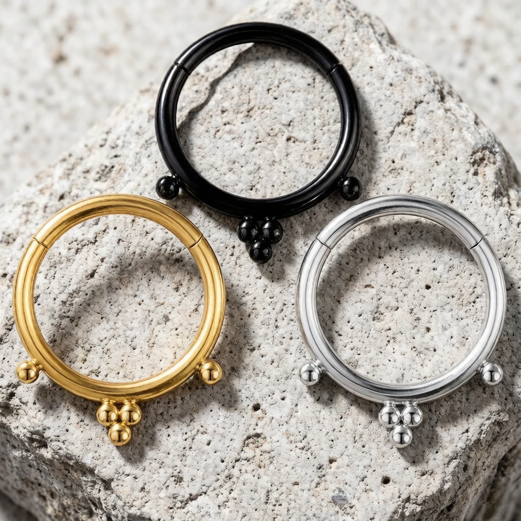 Piercing Septum in Titanio F13 - Clicker Ring Seamless recensione e prezzo