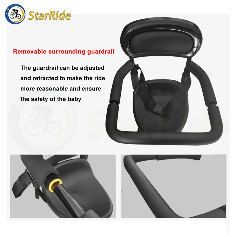 StarRide Child Seat for NIU NQi MQi UQi G0 G1 G2 G3 F0 F2 Motorcycle Scooter Modification Front Baby Seat Accessories