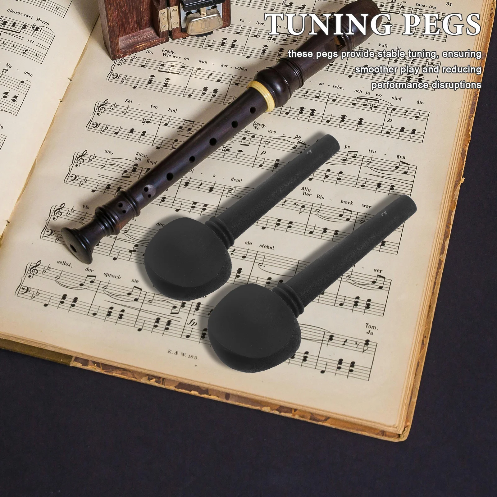 

5pcs 5 Pieces Cello Tuning Key Peg Fittings Decorative Replacement Supplies Part Pegs