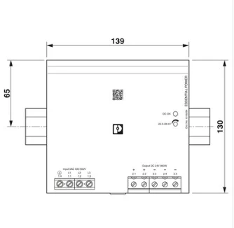 1018294   Заказ оригинального источника питания ESSENTIAL-PS/3AC/24DC/960W/EE Phoenix