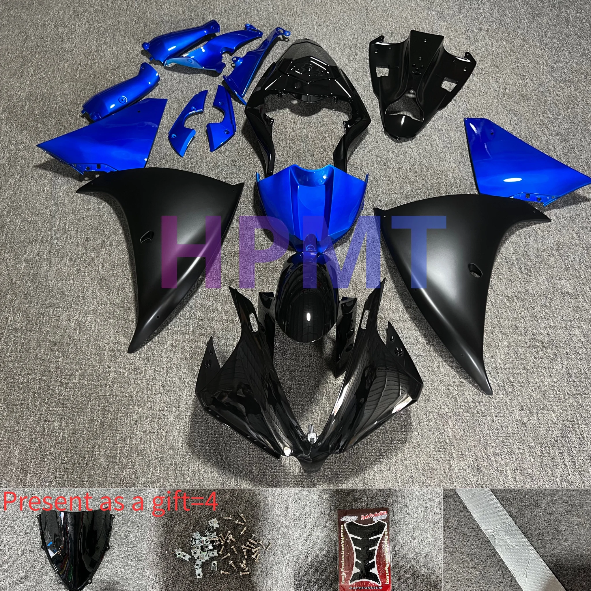 NOWY zestaw owiewek motocyklowych ABS do form wtryskowych pasujący do YAMAHA YZF R1 2012-14 YZF R1 2012 2013 2014 pełna owiewka nadwozia