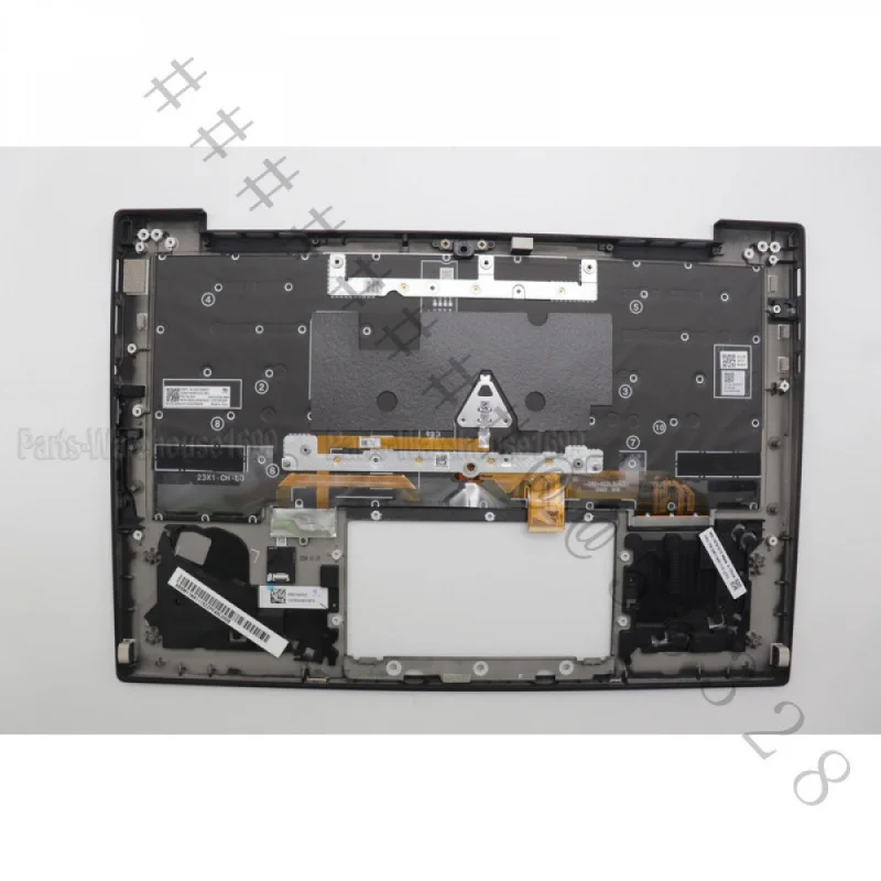 5M11N61115 New Palmrest Upper C Cover UK Layout Keyboard For Lenovo ThinkPad X1 Carbon Gen 12 Business Laptop Replacement Housin