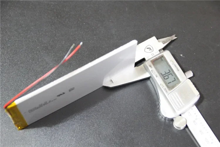 V811 Für Onda V801 flache V812 PC 3766125   3,7-V-Polymer-Lithium-Akku mit großer Kapazität, 5000 mAh, wiederaufladbare Li-Ionen-Zelle