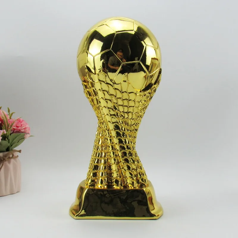 School Sports meeting Football match best player trophy Golden Ball Football match souvenir 20 24 28cm