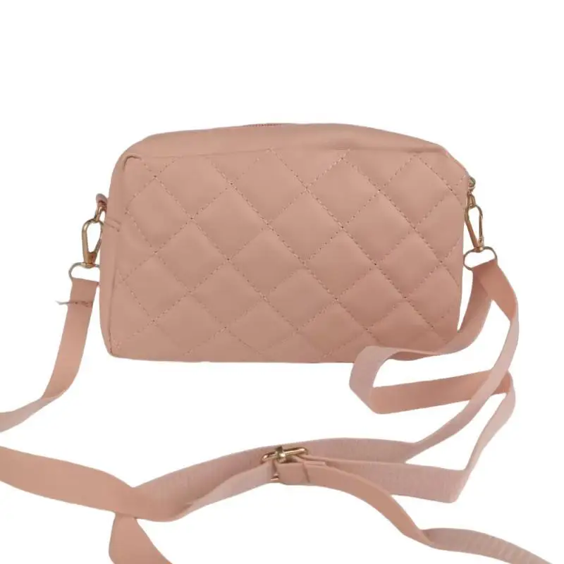 (Mini-Version) rosa Frauen kleine Handy tasche Spezial tasche Pu Umhängetasche Baumwoll linie passen zu Ihrer täglichen Reise