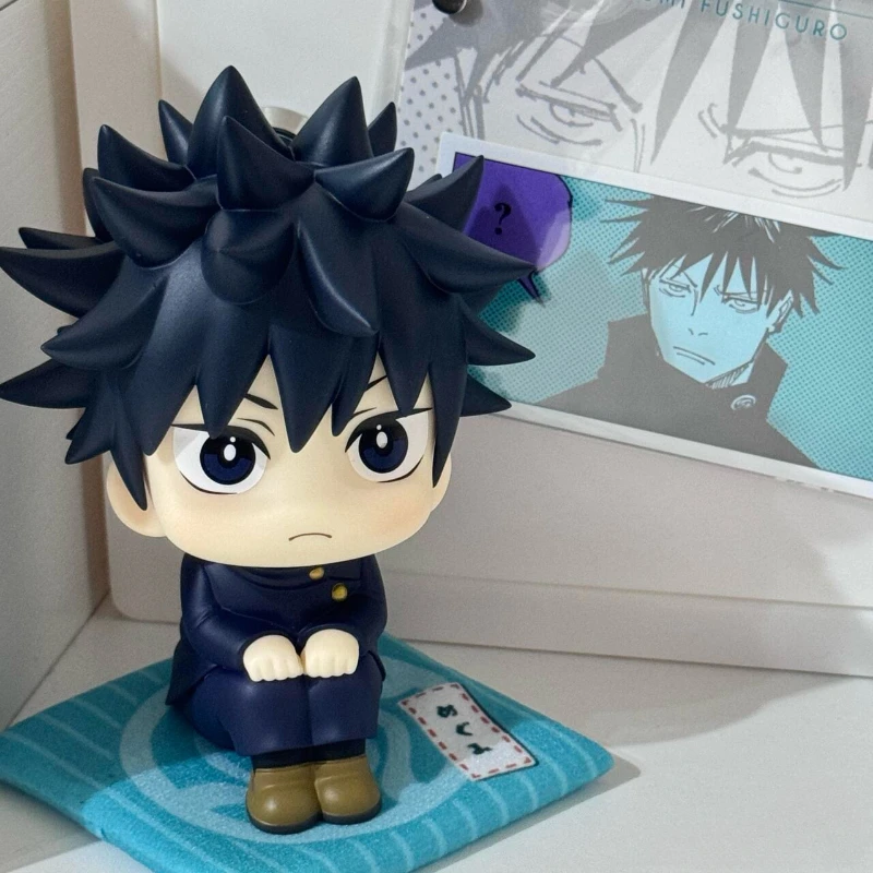 

10cm Anime Jujutsu Kaisen Figures Fushiguro Megumi Action Figure PVC Cute New Model Collection Birthday Ornament Toys Doll Gifts