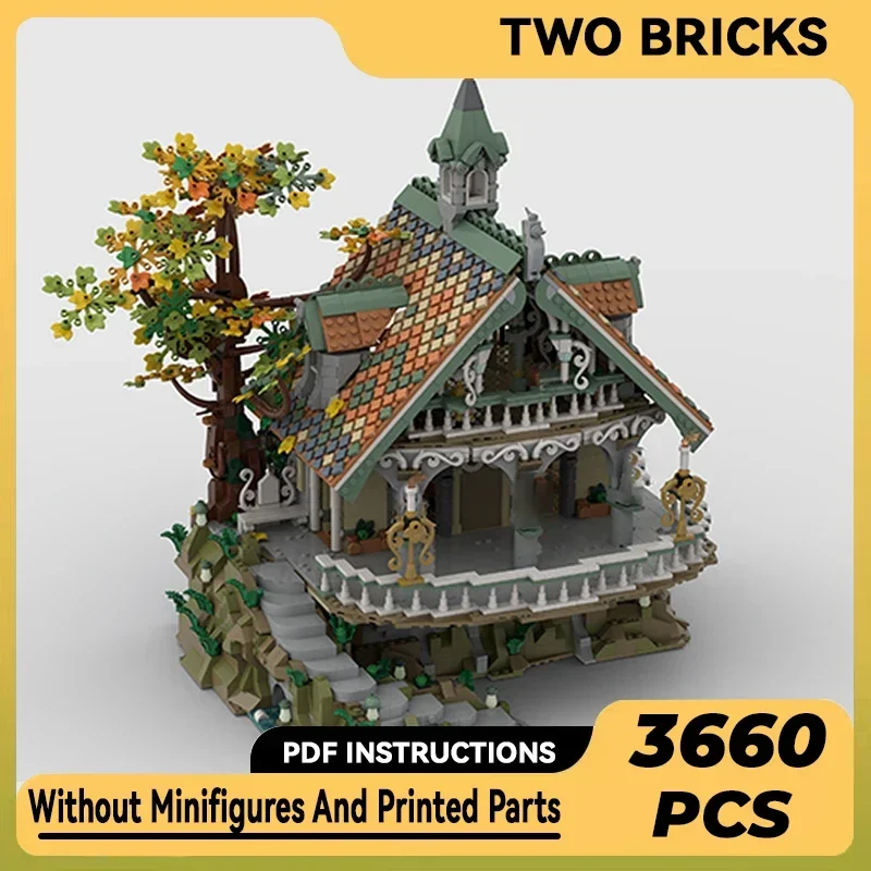 Popular Ring King Model Moc Building Bricks Modular The Last House Technology Blocks Gifts Christmas Toys DIY Sets Assembly