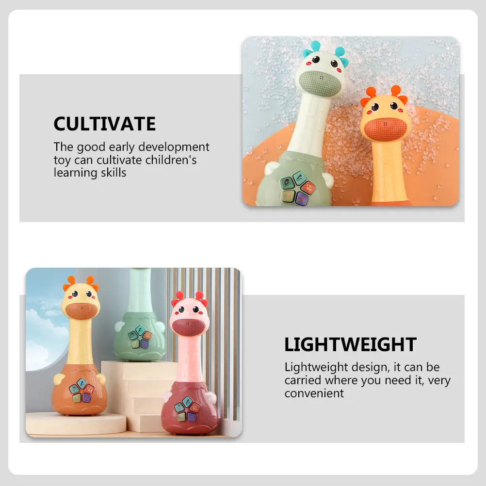 

Early Childhood Microphone Baby Recording Toy Kid Singing Kids Educational Music Multifunction
