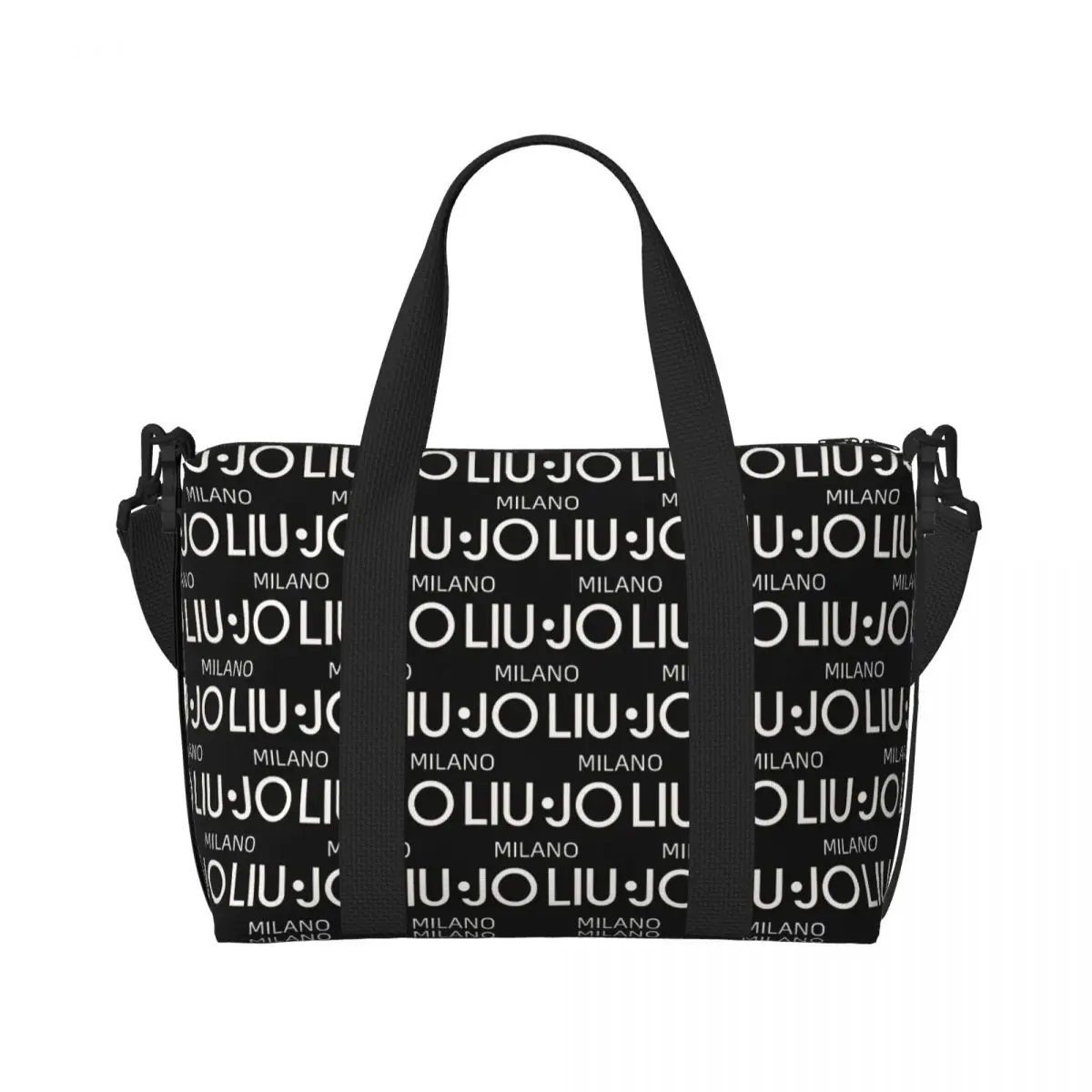 Custom Fashion Brand Liu Jo Beach Tote Bag for Women Extra Large Gym Carry On Travel Shopping Bags