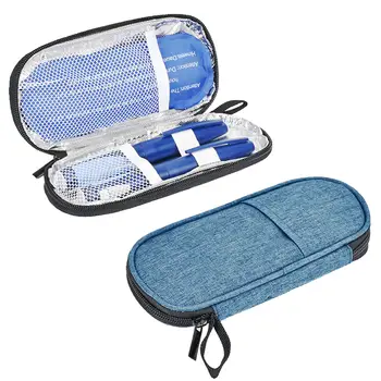 攜帶式胰島素冷卻袋 可重複使用 糖尿病患者口袋藥丸保護套 保溫藥丸冷藏冰袋 8 最佳銷售 冰袋冷卻器 - №6