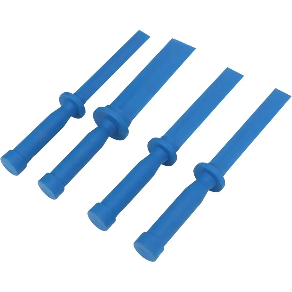 【TODAY-BUY】~@ Plastic Chisel Scraper Set, Non Marring Pry Tool Kit, Comfortable Grip Scraper for Adhesive Remover, Caulk