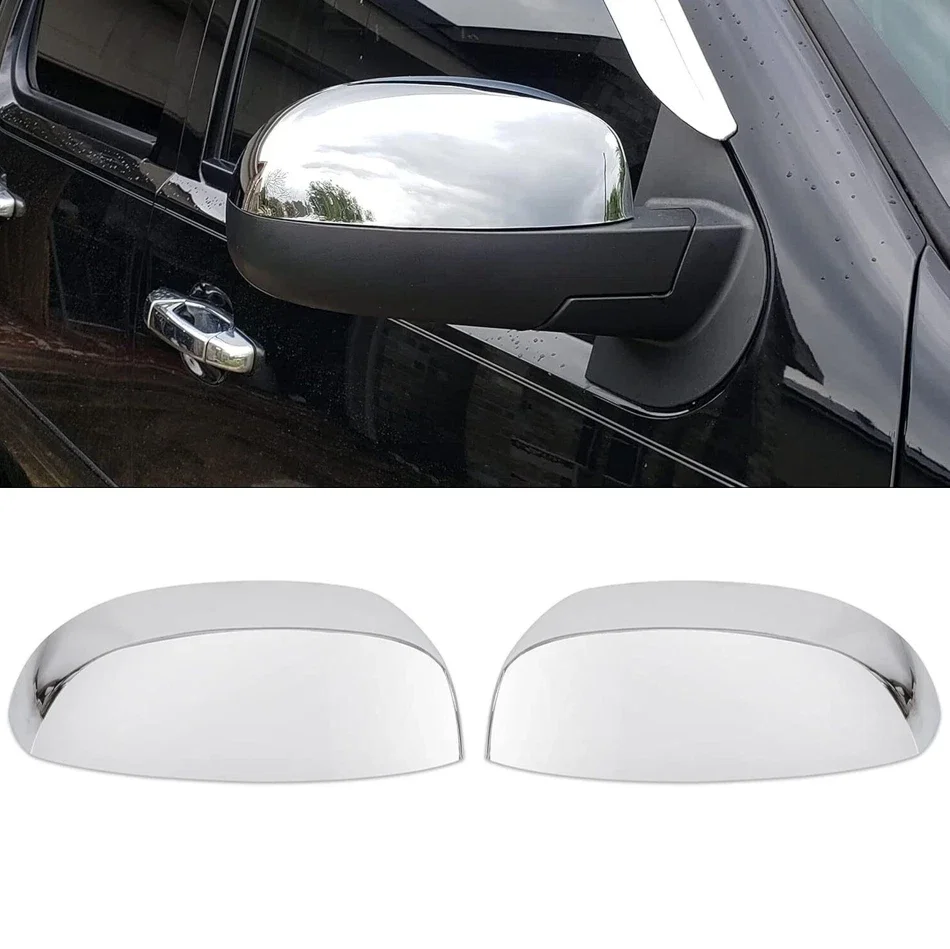 

Car Side Rear View Mirror Covers Door For 2007-2013 Chevy Silverado GMC Yukon Sierra 1500 2500 Pickup Replacement Mirror Caps
